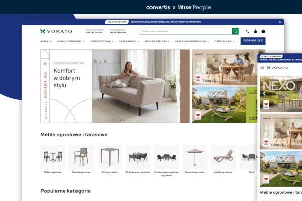 Setki produktów w wielu wariantach. Jak mądrze przeprowadzić Klienta przez gęstą sieć wyborów i zachować świetne SEO? Case study Vokato.com