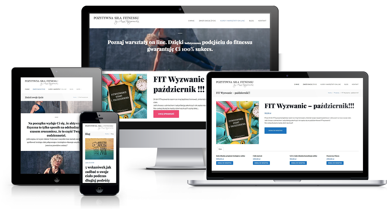 Convertis - Realizacje - PozytywnaSilaFitnessu.pl
