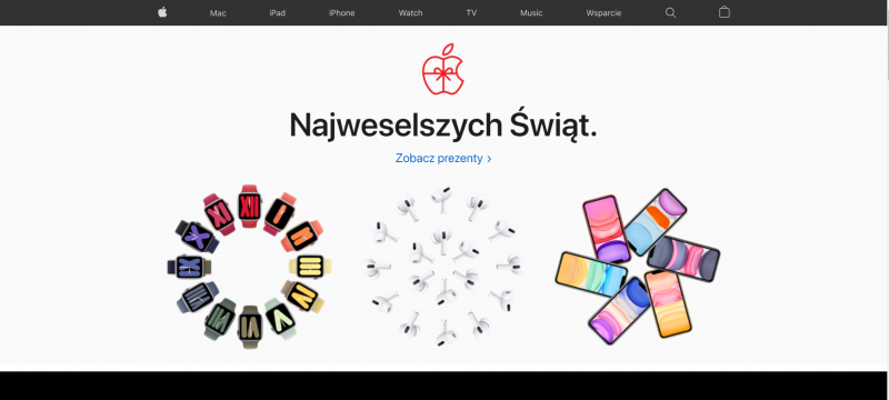 Design - sklepy internetowe i minimalizm pełen kolorów - apple
